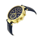 Michael Kors Sawyer Blue Dial Blue Leather Strap Watch for Women - MK2425 Authentic Buy Shop Now