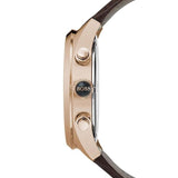 Hugo Boss Grand Prix Brown Dial Brown Leather Strap Watch for Men - 1513605 Authentic Buy Shop Now