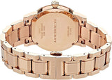 Burberry The City Nude Dial Rose Gold Steel Strap Watch for Women - BU9228 Authentic Buy Shop Now