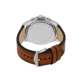 Fossil Dillinger Luggage Chronograph Green Dial Brown Leather Strap Watch for Men - FS5734 Authentic Buy Shop Now