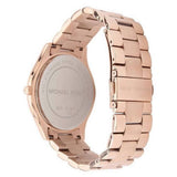 Michael Kors Slim Runway Purple Dial Rose Gold Steel Strap Watch for Women - MK3293 Authentic Buy Shop Now