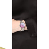 Marc Jacobs Roxy Pink Dial Silver Steel Strap Watch for Women - MJ3552 Authentic Buy Shop Now