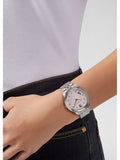 Versace Audrey Quartz Pink Dial Silver Steel Strap Watch for Women - VELR00419 Authentic Buy Shop Now