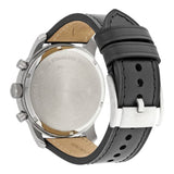 Fossil Pilot Chronograph Sky Blue Dial Black Leather Strap Watch for Men - FS5162 Authentic Buy Shop Now