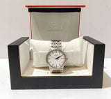 Tissot Carson Steel White Dial Silver Steel Strap Watch For Men - T085.410.11.011.00 Authentic Buy Shop Now