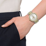 Michael Kors Darci Silver Dial Two Tone Stainless Steel Strap Watch for Women - MK3215 Authentic Buy Shop Now