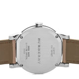 Burberry The City Beige Dial Beige Leather Strap Watch for Women - BU9107 Authentic Buy Shop Now