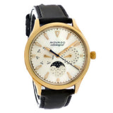 Movado Heritage Celestograf White Mother of Pearl Dial Blue Leather Strap Watch For Women - 3650011 Authentic Buy Shop Now