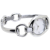 Gucci Horsebit Collection Diamonds Mother of Pearl Dial Silver Steel Strap Watch For Women - YA139506 Authentic Buy Shop Now