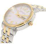 Marc Jacobs Fergus White Dial Two Tone Steel Strap Watch for Men - MBM5079 Authentic Buy Shop Now