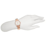 Coach Delancey Silver Dial Rose Gold Steel Strap Watch for Women - 14502355 Authentic Buy Shop Now