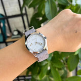 Gucci G Timeless Quartz White Dial Grey NATO Strap Watch For Women - YA1264184 Authentic Buy Shop Now