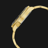 Guess Axle Multifunction Black Dial Gold Steel Strap Watch For Men - GW0488G2 Authentic Buy Shop Now