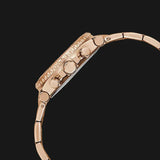 Guess Cosmic Chronograph Rose Gold Dial Rose Gold Steel Strap Watch for Women - GW0465L2 Authentic Buy Shop Now