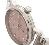 Marc Jacobs Baker Pink Dial Silver Steel Strap Watch for Women - MBM3283 Authentic Buy Shop Now