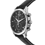 Tissot T Classic Tradition Chronograph Black Dial Black Leather Strap Watch For Men - T063.617.16.057.00 Authentic Buy Shop Now
