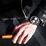 Hugo Boss Companion Black Dial Black Leather Strap Watch for Men - 1513543 Authentic Buy Shop Now