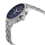 Tissot PRC 200 Chronograph Quartz Blue Dial Silver Steel Strap Watch For Men - T114.417.11.047.00 Authentic Buy Shop Now
