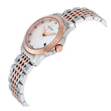 Gucci G Timeless Diamonds Mother of Pearl Dial Two Tone Mesh Bracelet Watch For Women - YA126514 Authentic Buy Shop Now