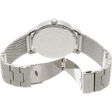 Guess Delancey Black Dial Silver Mesh Bracelet Watch for Men - W0871G1 Authentic Buy Shop Now