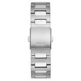 Guess Scope Black Dial Silver Steel Strap Watch for Men - GW0427G1 Authentic Buy Shop Now