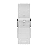 Guess Phoenix Polycarbonate Clear Multi-function Black Dial Clear Rubber Strap Watch for Men - GW0499G3 Authentic Buy Shop Now
