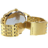 Diesel Mini Daddy Gold Dial Gold Steel Strap Watch For Men - DZ7306 Authentic Buy Shop Now