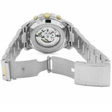 Fossil Grant Sport Automatic Skeleton Blue Dial Two Tone Steel Strap Watch for Men - ME3141 Authentic Buy Shop Now