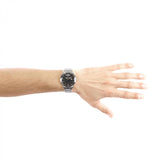 Maserati Tradizione Black Dial Silver Steel Strap Watch For Men - R8853125002 Authentic Buy Shop Now