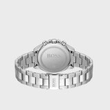 Hugo Boss Novia Chronograph Silver Dial Silver Steel Strap Watch for Women - 1502616 Authentic Buy Shop Now