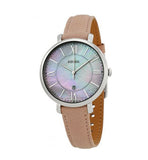 Fossil Jacqueline Blush Mother of Pearl Dial Pink Leather Strap Watch for Women - ES4151 Authentic Buy Shop Now