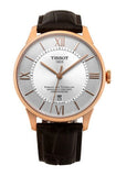 Tissot Chemin Des Tourelles Powermatic 80 Cosc Silver Dial Brown Leather Strap Watch For Men - T099.408.36.038.00 Authentic Buy Shop Now