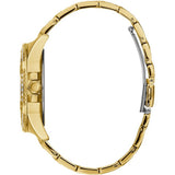 Guess Frontier Diamonds Gold Dial Gold Steel Strap Watch For Women - W1156L2 Authentic Buy Shop Now