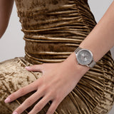 Guess Soiree Diamonds Silver Dial Silver Mesh Bracelet Watch for Women - GW0402L1 Authentic Buy Shop Now