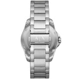 Emporio Armani Meccanico Automatic Blue Dial Silver Steel Strap Watch For Men - AR60059 Authentic Buy Shop Now