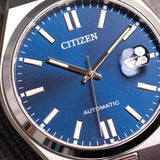 Citizen Tsuyosa Automatic Blue Dial Silver Steel Strap Watch For Men - NJ0150-81L Authentic Buy Shop Now