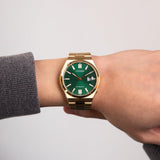 Citizen Tsuyosa Automatic Green Dial Gold Steel Strap Watch For Men - NJ0152-51X Authentic Buy Shop Now