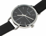 Calvin Klein Even Black Dial Black Leather Strap Watch for Women - K7B231CZ Authentic Buy Shop Now
