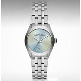 Marc Jacobs Peeker Blue Dial Silver Steel Strap Watch for Women - MBM3376 Authentic Buy Shop Now