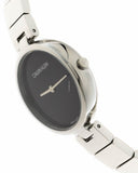 Calvin Klein Authentic Black Dial Silver Steel Strap Watch for Women - K8G23141 Authentic Buy Shop Now