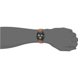 Gucci G-Timeless Chronograph Black Dial Brown Leather Strap Watch For Men - YA126271 Authentic Buy Shop Now