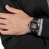 Gucci Dive Tiger Black Dial Black Rubber Strap Watch For Men - YA136318 Authentic Buy Shop Now