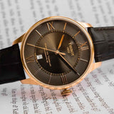 Tissot Chemin des Tourelles Powermatic 80 Brown Dial Brown Leather Strap Watch for Men - T099.407.36.448.00 Authentic Buy Shop Now