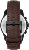 Armani Exchange Outerbanks Chronograph Black Dial Brown Leather Strap Watch For Men - AX1732 Authentic Buy Shop Now