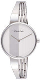 Calvin Klein Drift Silver Dial Silver Steel Strap Watch for Women - K6S2N116 Authentic Buy Shop Now