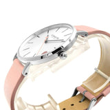 Coach Perry Silver Dial Pink Leather Strap Watch for Women - 14503516 Authentic Buy Shop Now