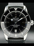 Breitling Superocean Heritage B20 Automatic 42 Black Dial Silver Mesh Bracelet Watch for Men - AB2010121B1A1 Authentic Buy Shop Now