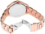 Michael Kors Lilane Quartz Rose Gold Dial Rose Gold Steel Strap Watch For Women - MK1068 Authentic Buy Shop Now