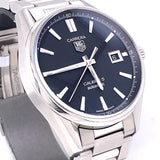 Tag Heuer Carrera Automatic Black Dial Silver Steel Strap Watch for Men - WAR211A.BA0782 Authentic Buy Shop Now
