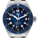 Tag Heuer Autavia Blue Dial Watch for Men - WBE5116.EB0173 Authentic Buy Shop Now